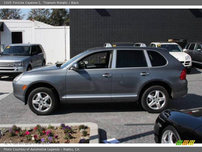 Titanium Metallic / Black 2005 Porsche Cayenne S