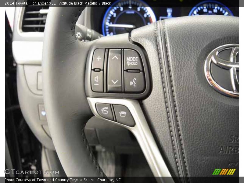Attitude Black Metallic / Black 2014 Toyota Highlander XLE