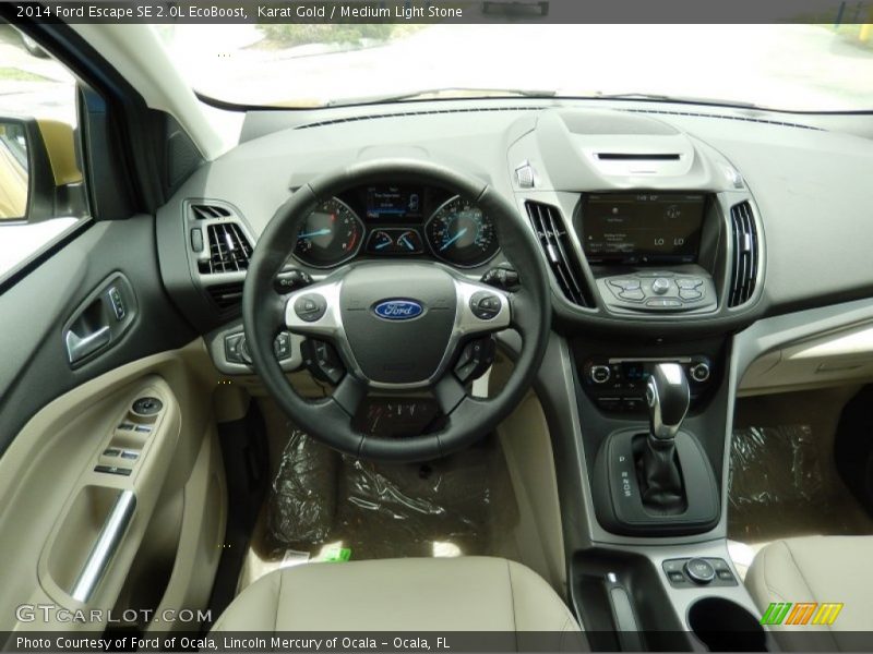 Karat Gold / Medium Light Stone 2014 Ford Escape SE 2.0L EcoBoost