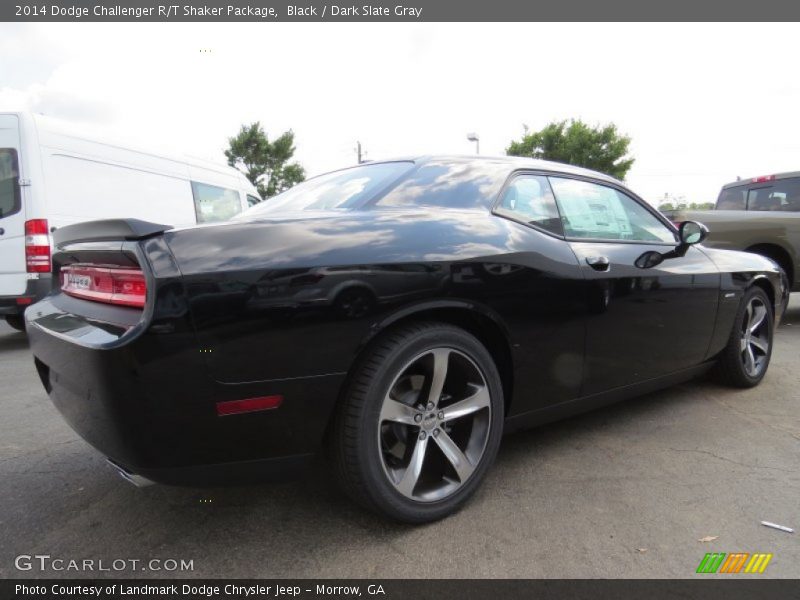 Black / Dark Slate Gray 2014 Dodge Challenger R/T Shaker Package