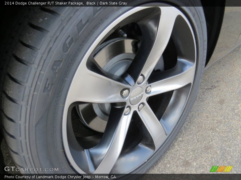 Black / Dark Slate Gray 2014 Dodge Challenger R/T Shaker Package