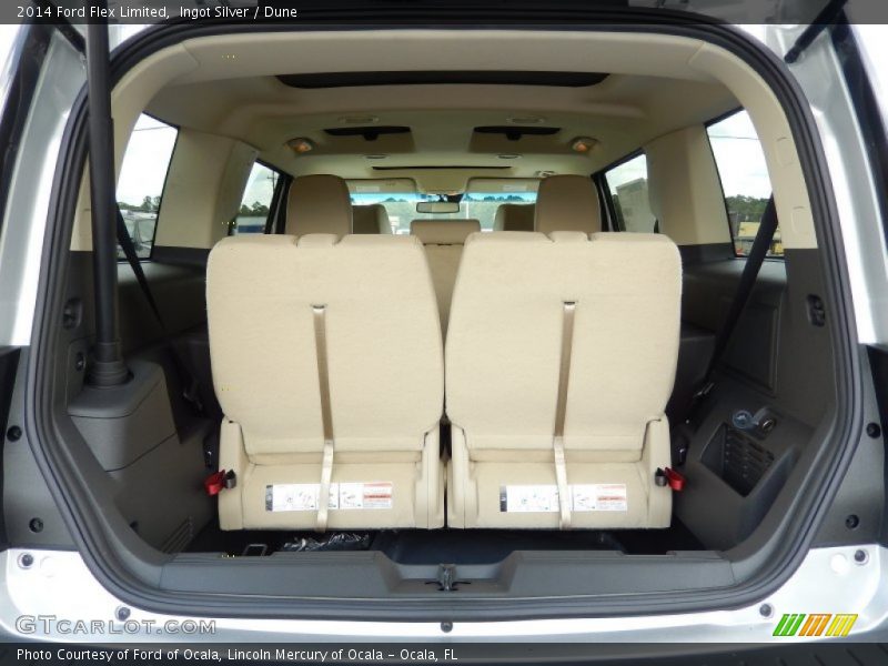 Ingot Silver / Dune 2014 Ford Flex Limited