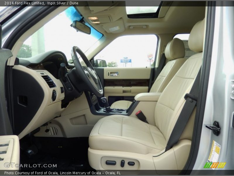 Ingot Silver / Dune 2014 Ford Flex Limited