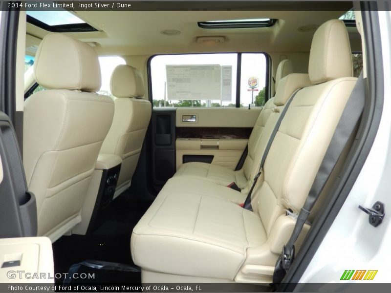 Ingot Silver / Dune 2014 Ford Flex Limited