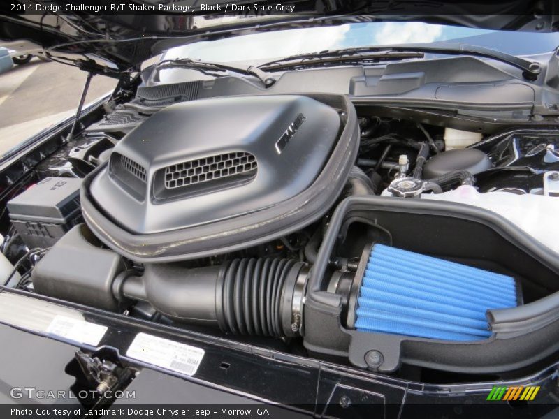 Black / Dark Slate Gray 2014 Dodge Challenger R/T Shaker Package