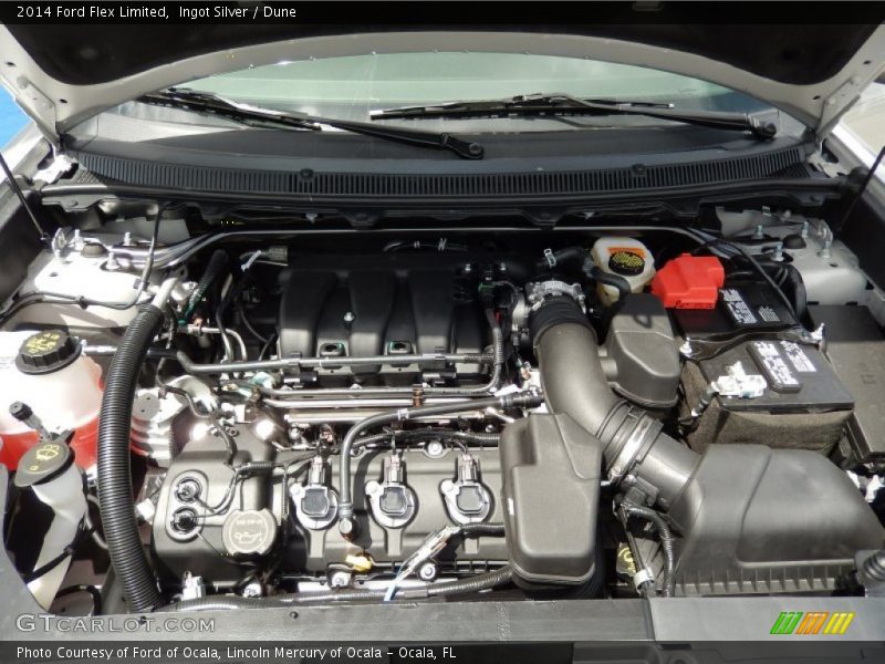 Ingot Silver / Dune 2014 Ford Flex Limited
