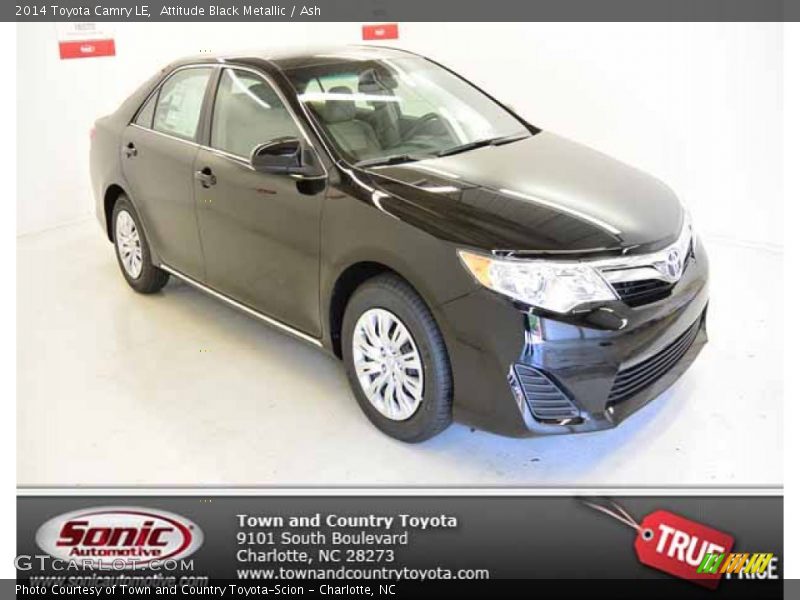 Attitude Black Metallic / Ash 2014 Toyota Camry LE