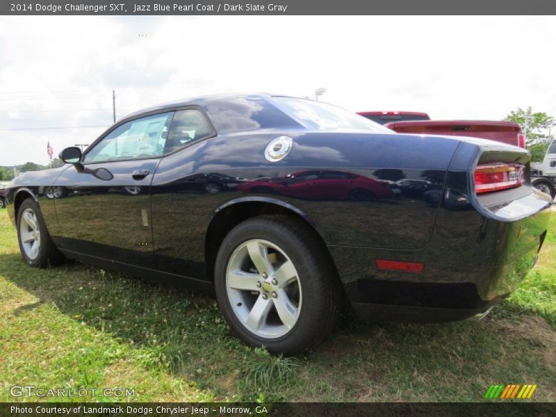Jazz Blue Pearl Coat / Dark Slate Gray 2014 Dodge Challenger SXT