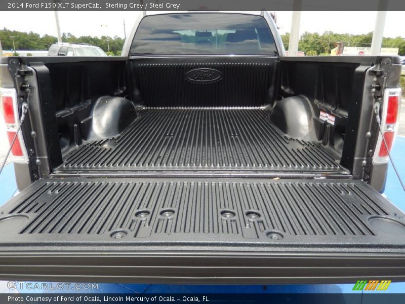 Sterling Grey / Steel Grey 2014 Ford F150 XLT SuperCab