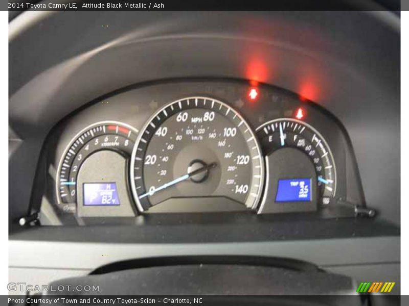 Attitude Black Metallic / Ash 2014 Toyota Camry LE