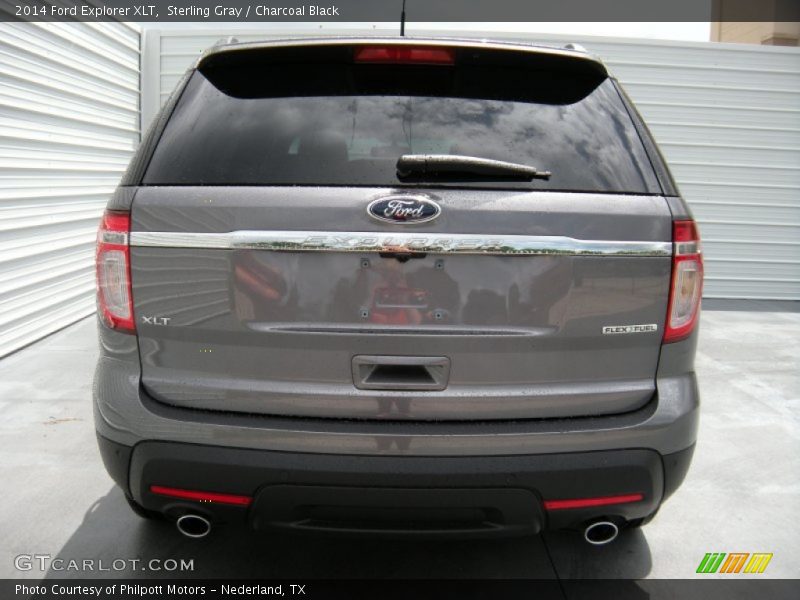 Sterling Gray / Charcoal Black 2014 Ford Explorer XLT