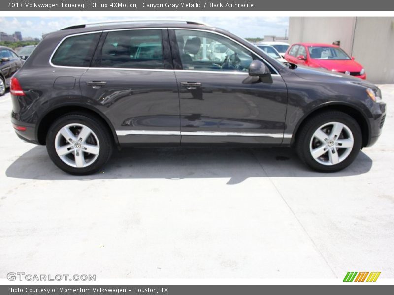 Canyon Gray Metallic / Black Anthracite 2013 Volkswagen Touareg TDI Lux 4XMotion