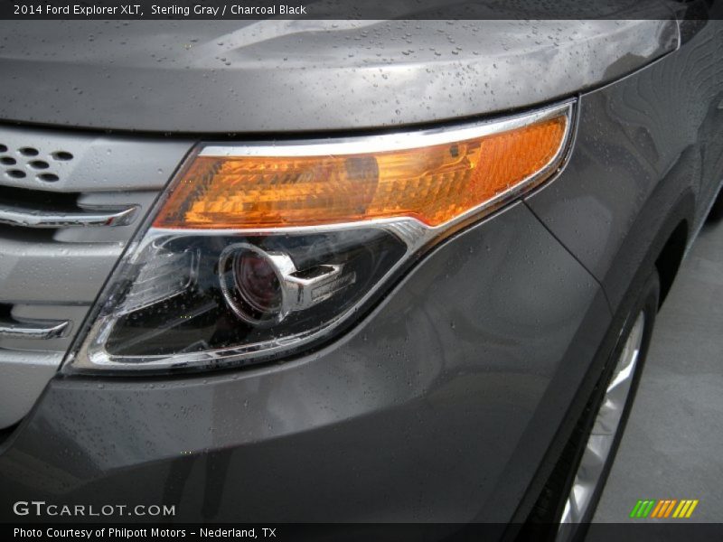 Sterling Gray / Charcoal Black 2014 Ford Explorer XLT