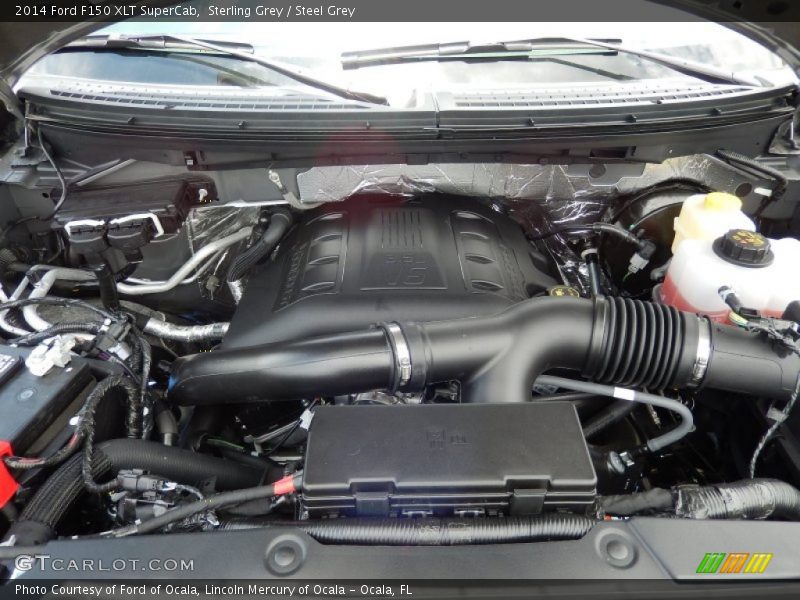 Sterling Grey / Steel Grey 2014 Ford F150 XLT SuperCab