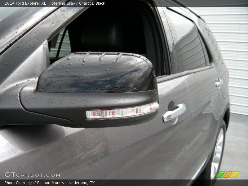 Sterling Gray / Charcoal Black 2014 Ford Explorer XLT