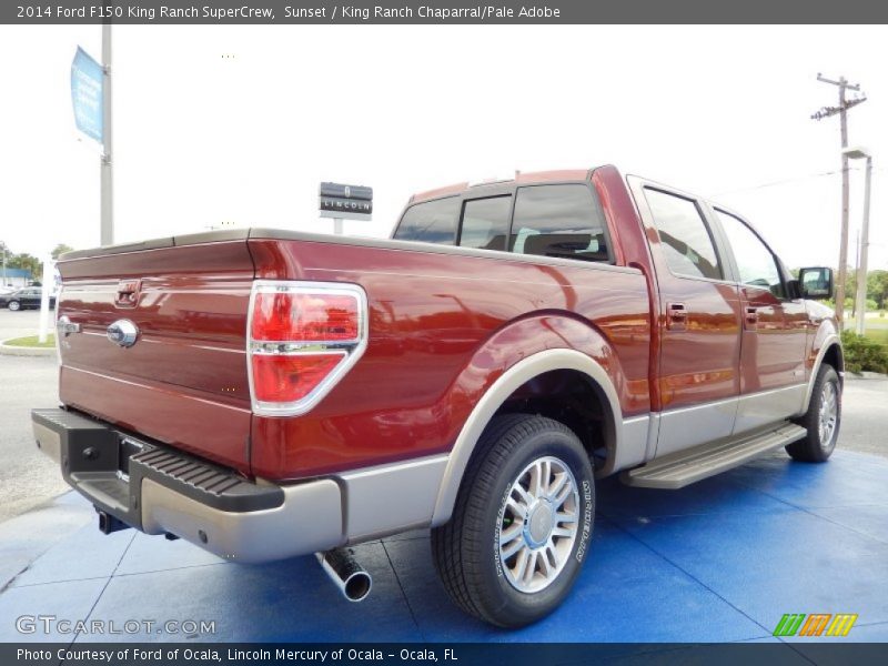 Sunset / King Ranch Chaparral/Pale Adobe 2014 Ford F150 King Ranch SuperCrew