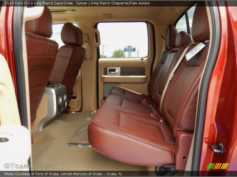 Rear Seat of 2014 F150 King Ranch SuperCrew