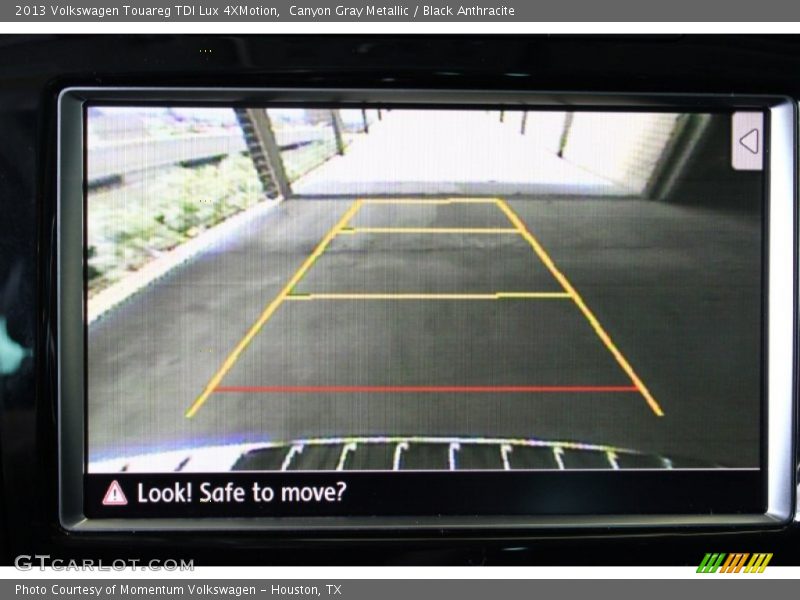 Canyon Gray Metallic / Black Anthracite 2013 Volkswagen Touareg TDI Lux 4XMotion