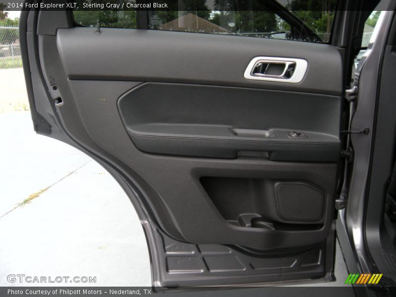 Sterling Gray / Charcoal Black 2014 Ford Explorer XLT