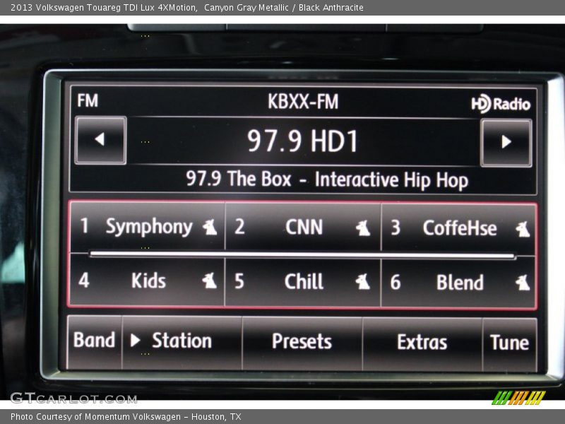 Canyon Gray Metallic / Black Anthracite 2013 Volkswagen Touareg TDI Lux 4XMotion