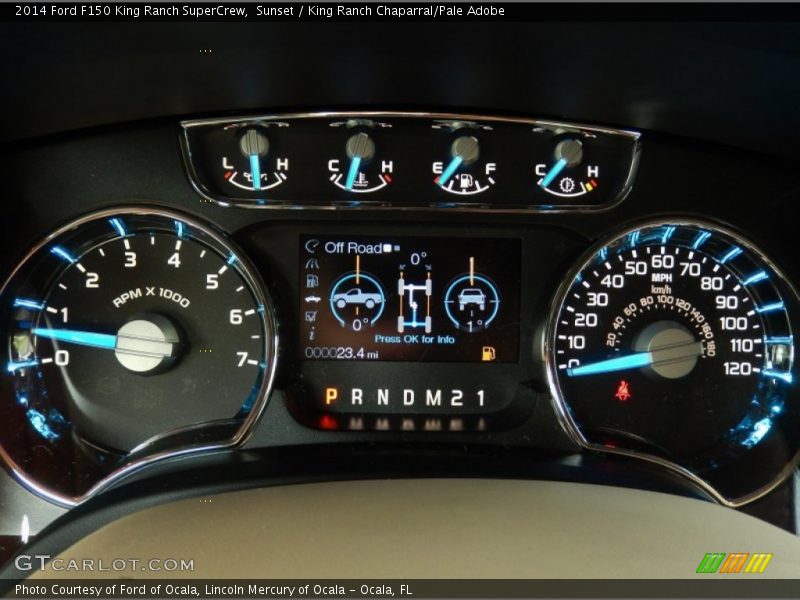  2014 F150 King Ranch SuperCrew King Ranch SuperCrew Gauges