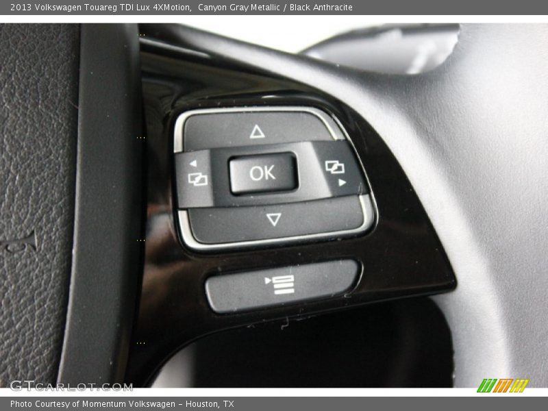 Canyon Gray Metallic / Black Anthracite 2013 Volkswagen Touareg TDI Lux 4XMotion