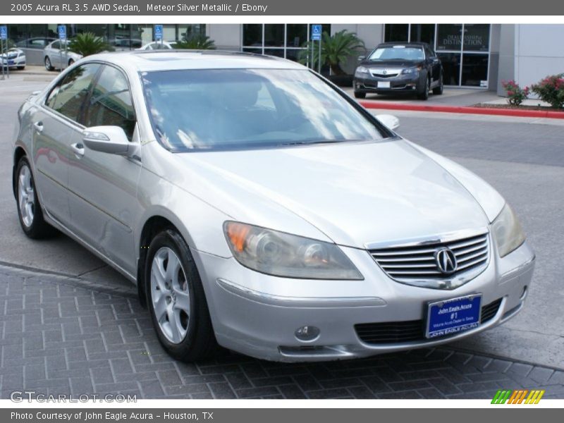 Meteor Silver Metallic / Ebony 2005 Acura RL 3.5 AWD Sedan