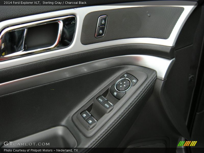 Sterling Gray / Charcoal Black 2014 Ford Explorer XLT
