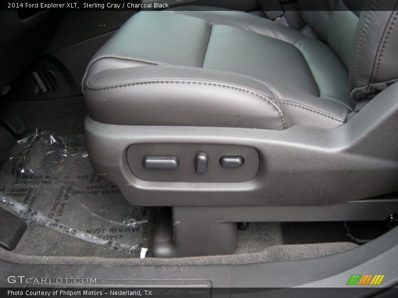 Sterling Gray / Charcoal Black 2014 Ford Explorer XLT