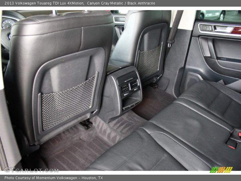 Canyon Gray Metallic / Black Anthracite 2013 Volkswagen Touareg TDI Lux 4XMotion