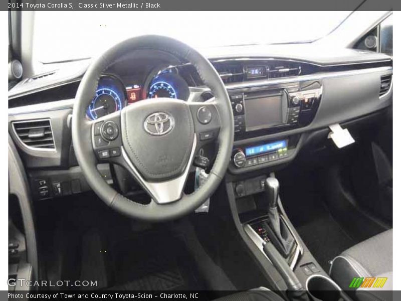 Classic Silver Metallic / Black 2014 Toyota Corolla S