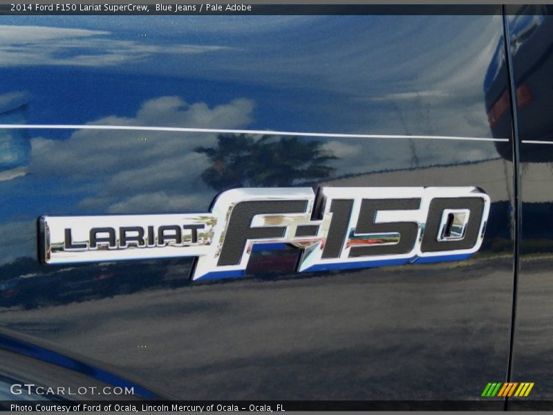 Blue Jeans / Pale Adobe 2014 Ford F150 Lariat SuperCrew