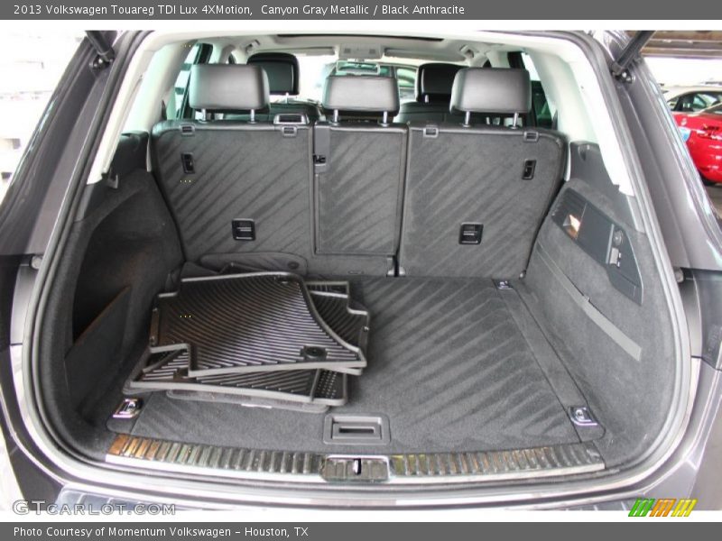 Canyon Gray Metallic / Black Anthracite 2013 Volkswagen Touareg TDI Lux 4XMotion