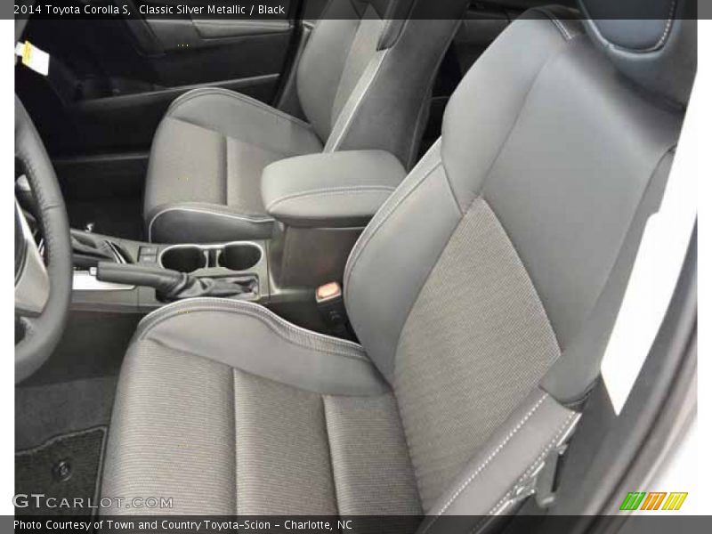 Classic Silver Metallic / Black 2014 Toyota Corolla S