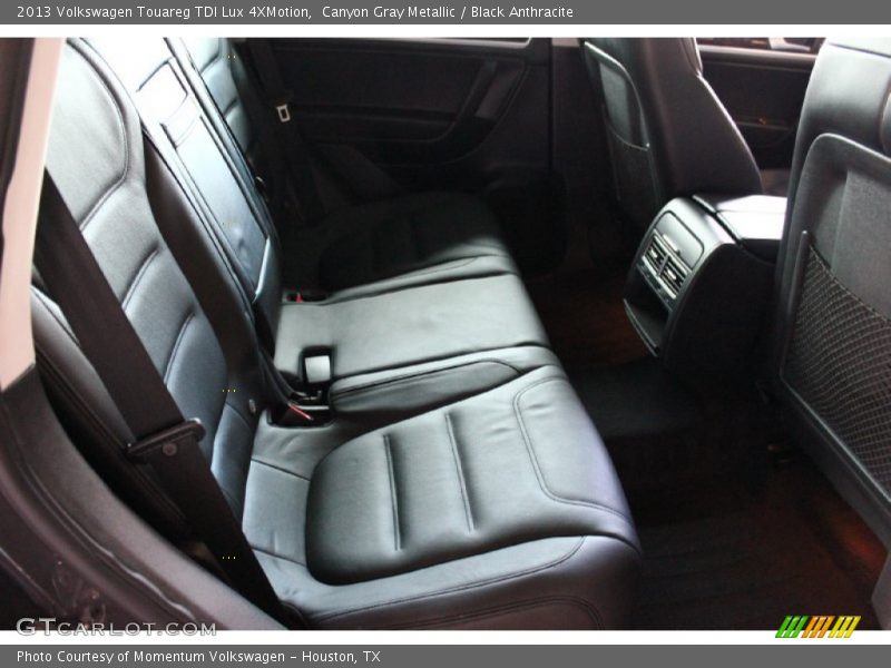 Canyon Gray Metallic / Black Anthracite 2013 Volkswagen Touareg TDI Lux 4XMotion