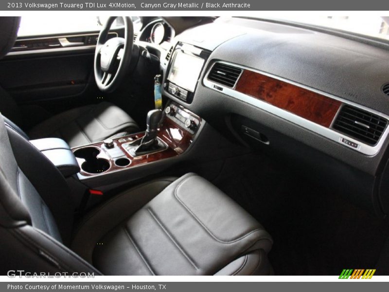 Canyon Gray Metallic / Black Anthracite 2013 Volkswagen Touareg TDI Lux 4XMotion