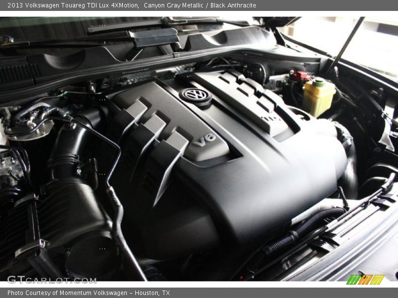 Canyon Gray Metallic / Black Anthracite 2013 Volkswagen Touareg TDI Lux 4XMotion