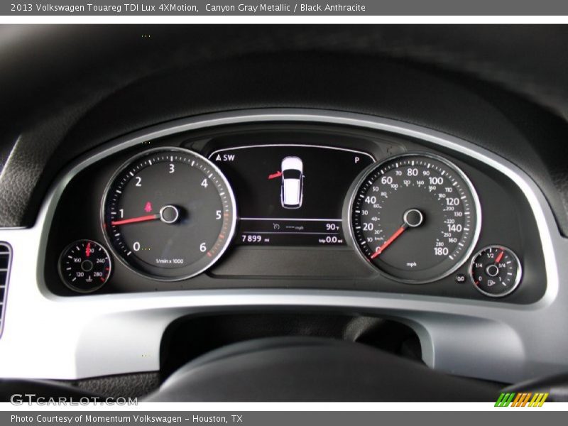 Canyon Gray Metallic / Black Anthracite 2013 Volkswagen Touareg TDI Lux 4XMotion