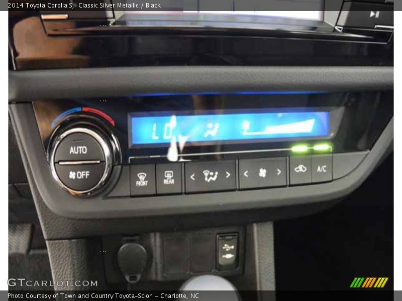Classic Silver Metallic / Black 2014 Toyota Corolla S