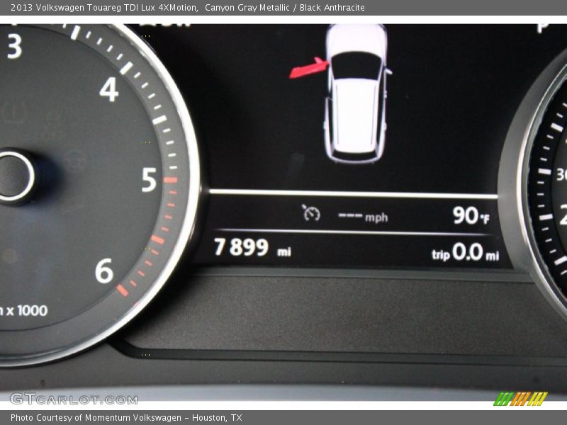 Canyon Gray Metallic / Black Anthracite 2013 Volkswagen Touareg TDI Lux 4XMotion