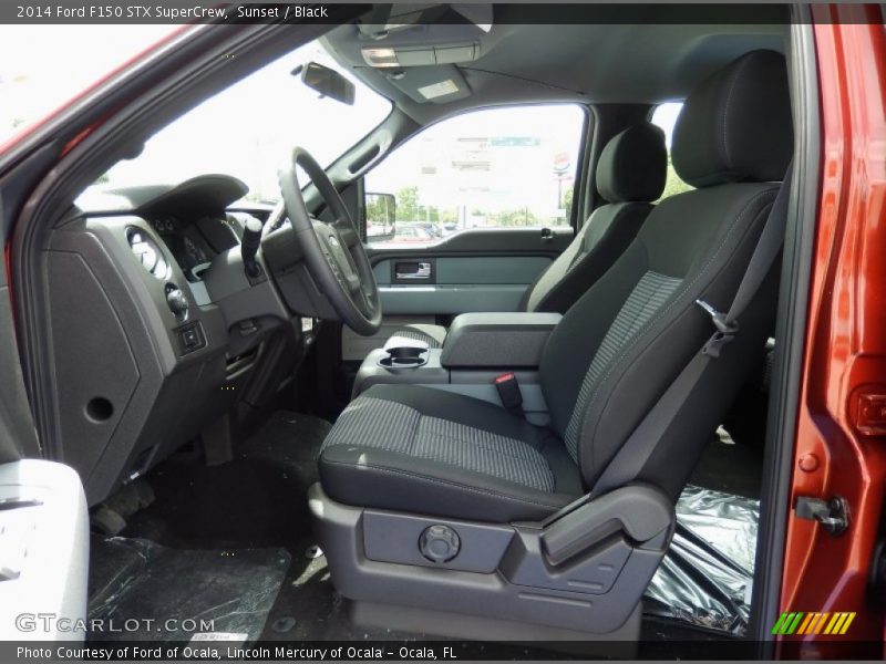 Sunset / Black 2014 Ford F150 STX SuperCrew