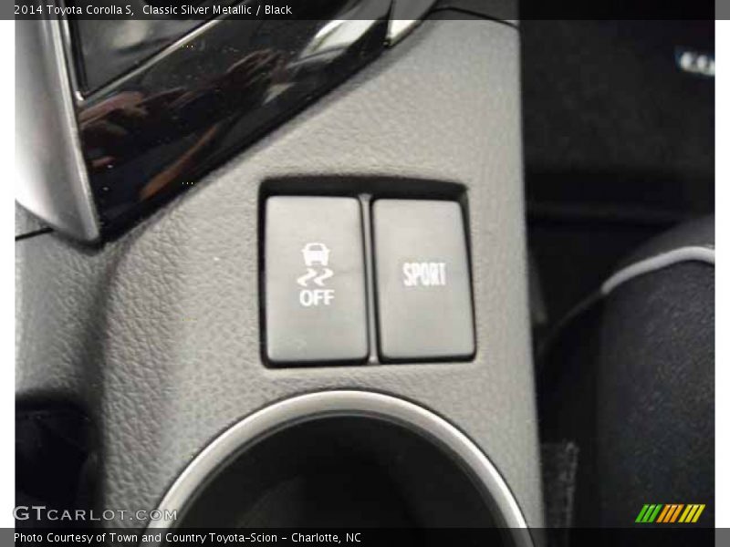 Classic Silver Metallic / Black 2014 Toyota Corolla S
