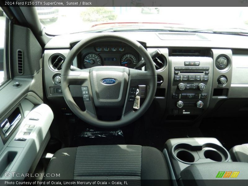 Sunset / Black 2014 Ford F150 STX SuperCrew