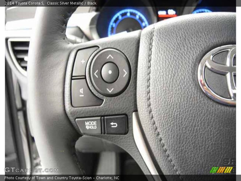 Classic Silver Metallic / Black 2014 Toyota Corolla S