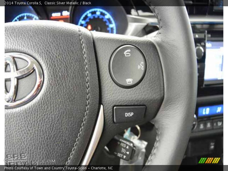 Classic Silver Metallic / Black 2014 Toyota Corolla S