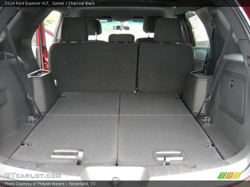 Sunset / Charcoal Black 2014 Ford Explorer XLT