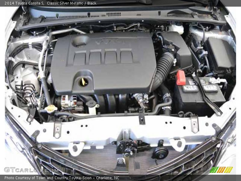 Classic Silver Metallic / Black 2014 Toyota Corolla S