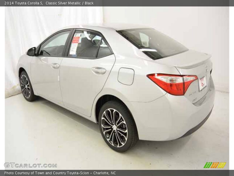 Classic Silver Metallic / Black 2014 Toyota Corolla S