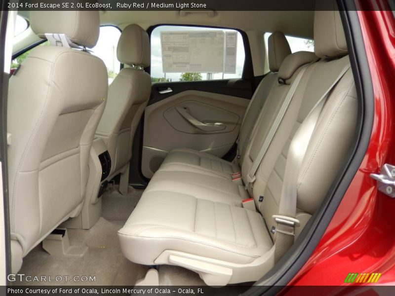 Ruby Red / Medium Light Stone 2014 Ford Escape SE 2.0L EcoBoost
