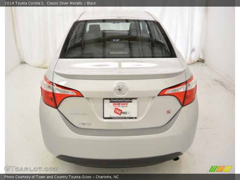 Classic Silver Metallic / Black 2014 Toyota Corolla S